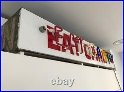 Vintage Original Neon Sign Movie Theater Concession 1940s Works