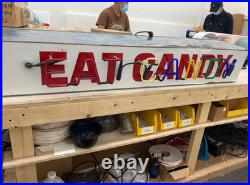 Vintage Original Neon Sign Movie Theater Concession 1940s Works