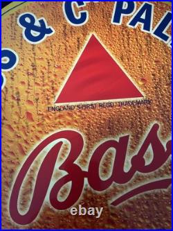 Vintage Original Rare Bass Ale Beer Neon Sign With Running Water Effect 19.5