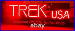 Vintage Original Trek USA Bicycle Red Neon Sign Local Pickup ONLY