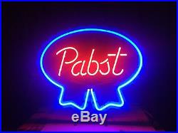 Vintage Pabst Pbr Beer Neon Lit Sign Beer. Bar/ Man Cave Slightly Used