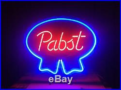 Vintage Pabst Pbr Beer Neon Lit Sign Beer. Bar/ Man Cave Slightly Used