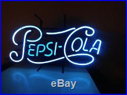 Vintage Pepsi Cola Neon Sign 22 x 10
