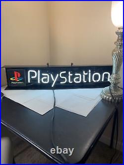 Vintage PlayStation 1 Store Display Neon Sign WORKING RARE WOW