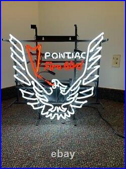 Vintage Pontiac Firebird Neon Sign