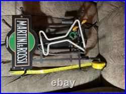 Vintage Rare Martini & Rossi Neon Bar Sign 16 Great For Manage, Bar Vintage Rare Martini & Rossi Neon Bar Sign 16 Great For Manage, Bar