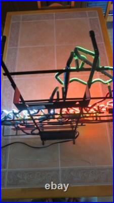 Vintage Repaired Coors Light Cerveza California Neon Sign