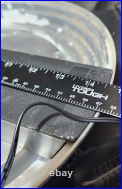 Vintage SINCLAIR Dino Gasoline Gas Station Sign Red Neon Quartz Clock READ