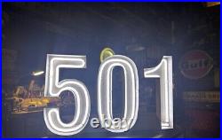 Vintage Sign Original! LEVI 501 Neon Sign