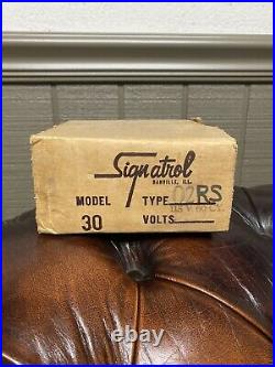 Vintage Signatrol Neon Sign Flasher Model 30