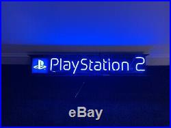 Vintage Sony PLAYSTATION Neon Sign/Tested and Works