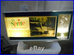 Vintage Sprite Lighted Bubbling Motion Advertising Sign-neon Products-works Well