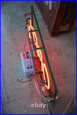 Vintage Store Display Neon Open Sign Antique Light Lamp