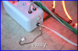 Vintage Store Display Neon Open Sign Antique Light Lamp