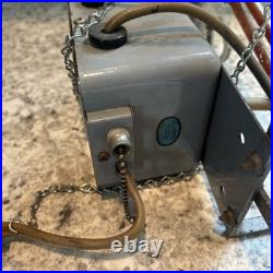 Vintage Stroh's Beer Neon Hanging Bar Light Sign 23 Everbrite 1988 Gas Tube Red