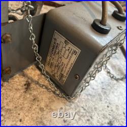 Vintage Stroh's Beer Neon Hanging Bar Light Sign 23 Everbrite 1988 Gas Tube Red