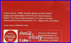 Vintage Style Coca Cola Double Neon 15 Wall Clock New In Box Free Ship