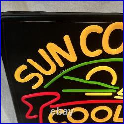 Vintage Sun Country Cooler Faux Neon Like Sign Light