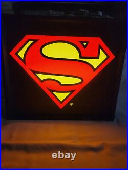 Vintage Superman Neon Wall Light Sign