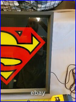 Vintage Superman Neon Wall Light Sign