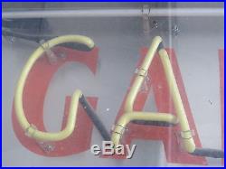 Vintage T-n-A Gaming 96 Neon Sign Gibsonton Last Freakshow Circus Sign