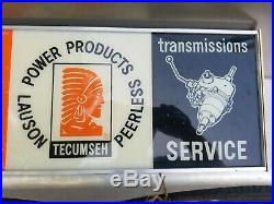 Vintage Tecumseh Engines Services lighted Sign NPI Lima Neon