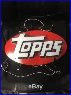 Vintage Topps Neon Light Up Sign (Only Available to HTA dealers back then)