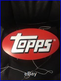 Vintage Topps Neon Light Up Sign (Only Available to HTA dealers back then)