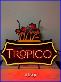 Vintage Tropico Tropical Real Neon Light Sign
