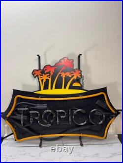 Vintage Tropico Tropical Real Neon Light Sign