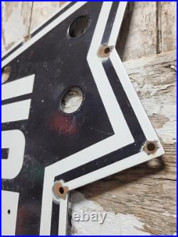 Vintage Used Car Porcelain Sign 32 Old Neon Skin Car Truck Dealer Arrow Sales Vintage Used Car Porcelain Sign 32 Old Neon Skin Car Truck Dealer Arrow Sales