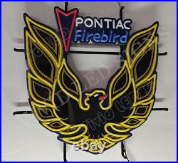 Vintage Vehicle Car Auto Garage Vivid LED Neon Sign With Dimmer Hanging 24x24