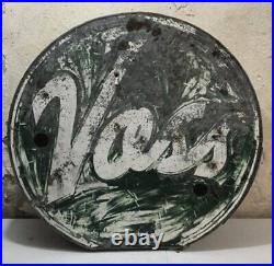 Vintage Voss Drugs 2 Sided Neon Sign