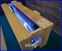 Vintage We Use Chevy Chevrolet Parts Arrow Neon Sign In Crate 26x9x6 WORKS