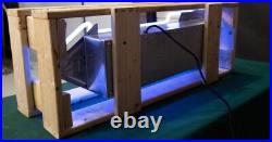Vintage We Use Chevy Chevrolet Parts Arrow Neon Sign In Crate 26x9x6 WORKS