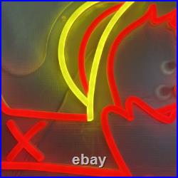 Vintage Western Cowboy Cowgirl Neon Light Sign Works, No Power Adapter Included