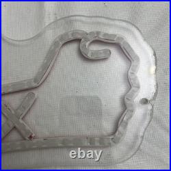 Vintage Western Cowboy Cowgirl Neon Light Sign Works, No Power Adapter Included