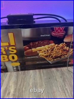 Vintage Wienerschnitzel Neon Drive-Thru Sign Mancave Decor 32x 13