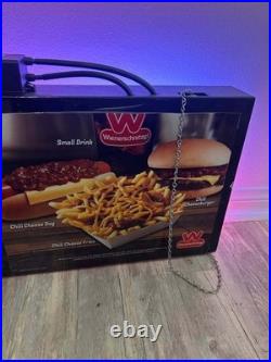 Vintage Wienerschnitzel Neon Drive-Thru Sign Mancave Decor 32x 13
