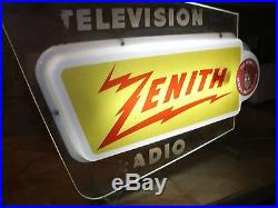 Zenith TV Radio Sign