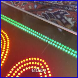 Vintage business Fiber Does, inc Open Sign Model #VD1 337560 Vibrant neon Colors