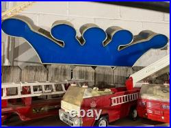 Vintage kwik king neon light