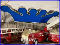 Vintage kwik king neon light