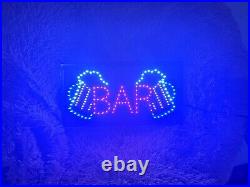 Vintage neon bar signs 20x11