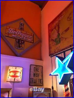 Vintage original 1950's ARROW sign 2-sided with CHASE lights WILL SHIP