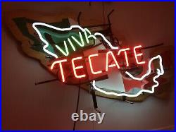Viva Tecate Vintage Neon Sign Rare