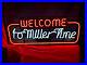 Vtg_1983_WELCOME_TO_MILLER_TIME_Authentic_Neon_Beer_Company_Sign_01_ov