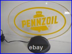 Vtg 2003 Pennzoil Logo Light Up Sign Display Edgebrite / GHN Neon