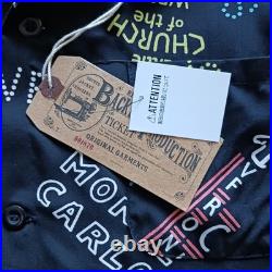 Vtg 50s Repro Casino NEON SIGN Novelty Rayon Shirt Gambler Rockabilly NEW 47 L