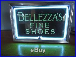 Vtg Antique Early Neon Lighted Store Advertising Sign Neon Products Inc